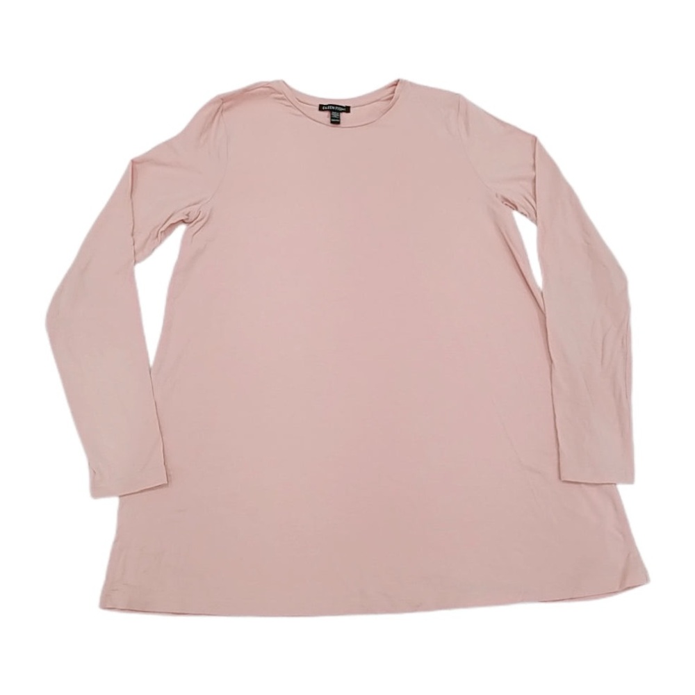 Eileen Fisher Women's Pink Long Sleeve Top - XXS